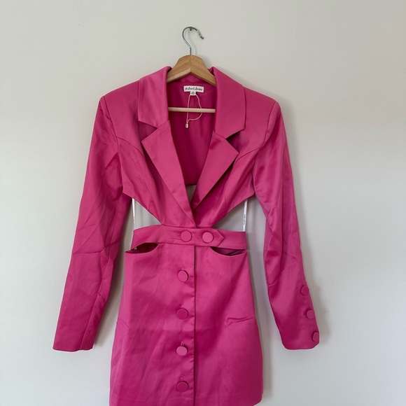 For Love & Lemons Marie Blazer Mini Dress - NEW - Picture 3 of 8